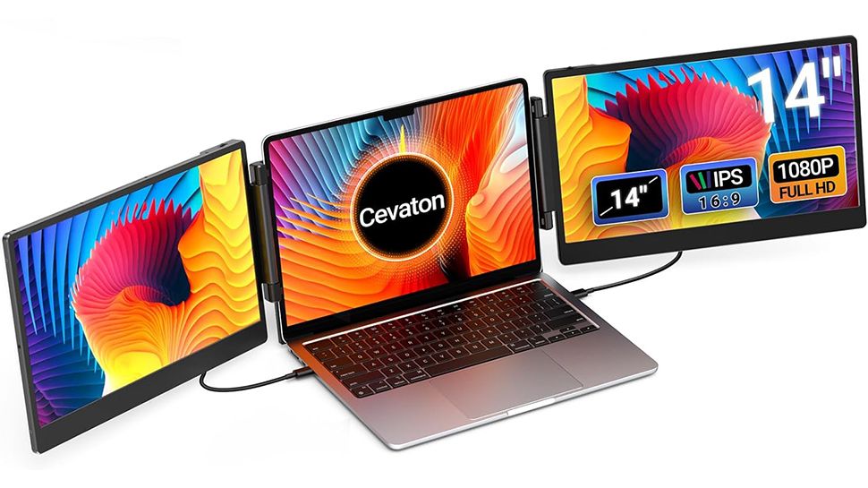 Cevaton Laptop Triple Screen Extender