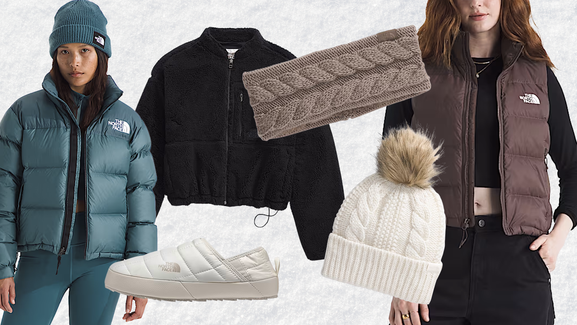 Collage Image of Cold-Weather Holiday Gifts