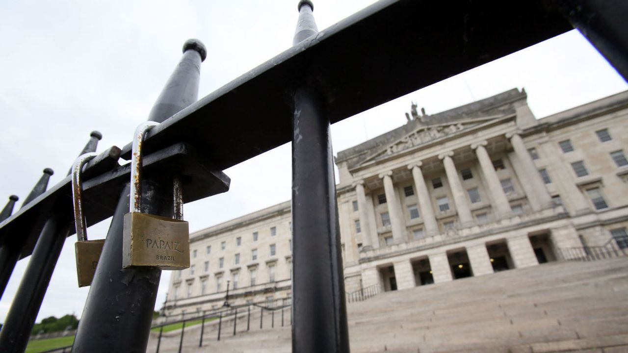 Stormont, the seat of Northern Ireland&amp;#039;s devolved assembly