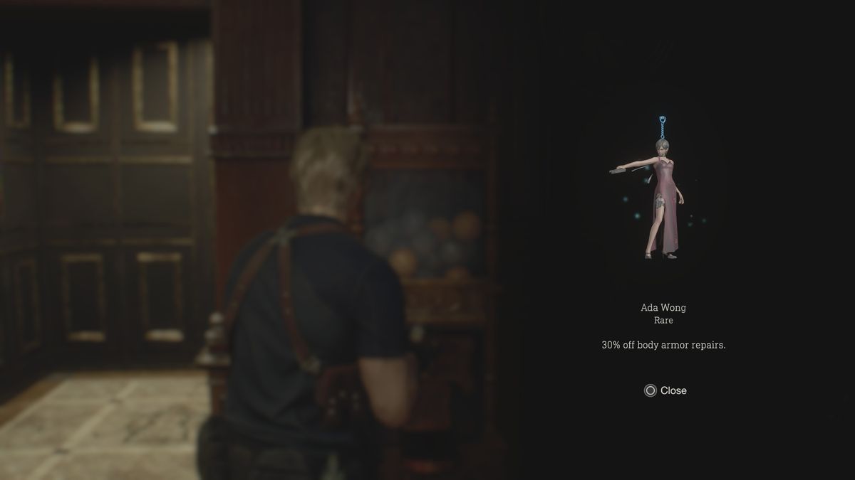 Resident Evil 4 Remake charm - Ada Wong