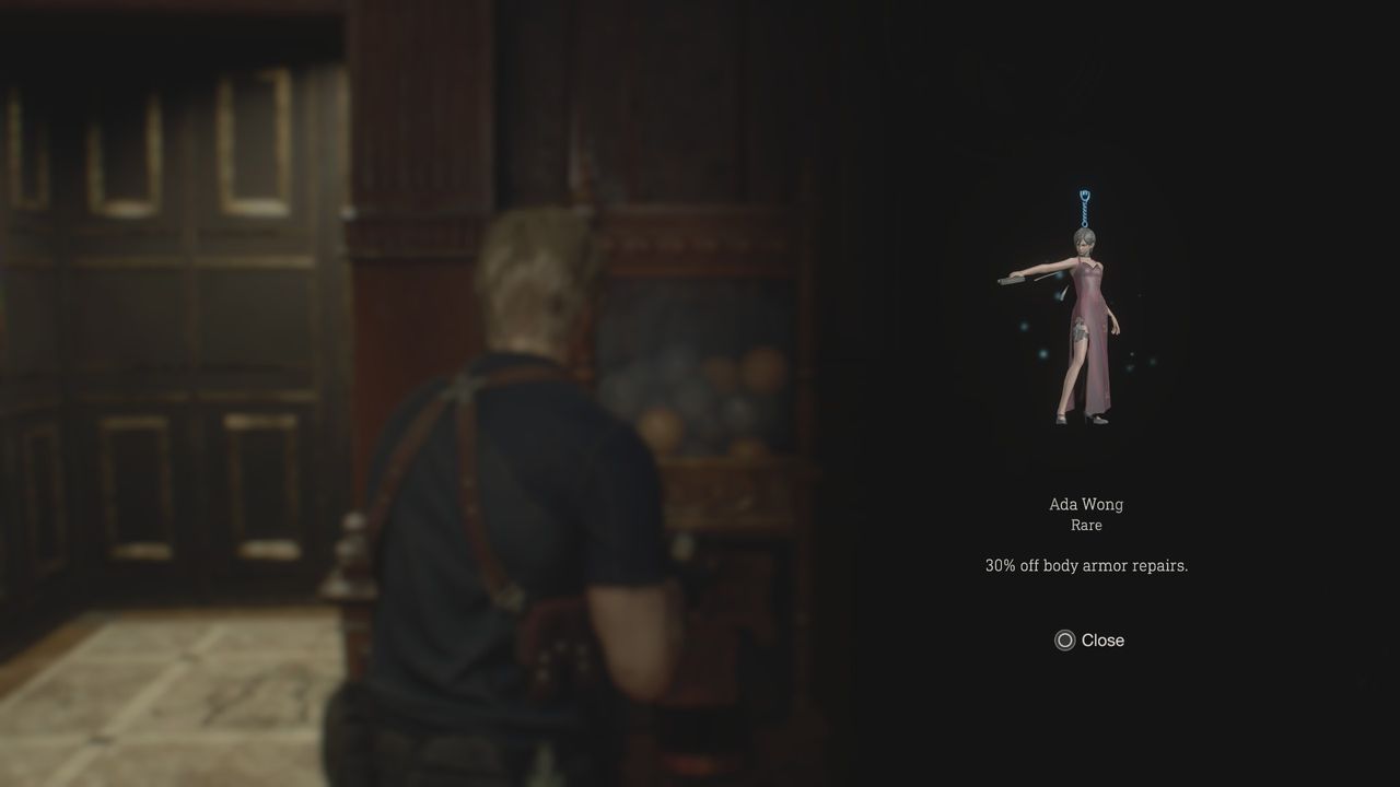 Resident Evil 4 Remake charm - Ada Wong