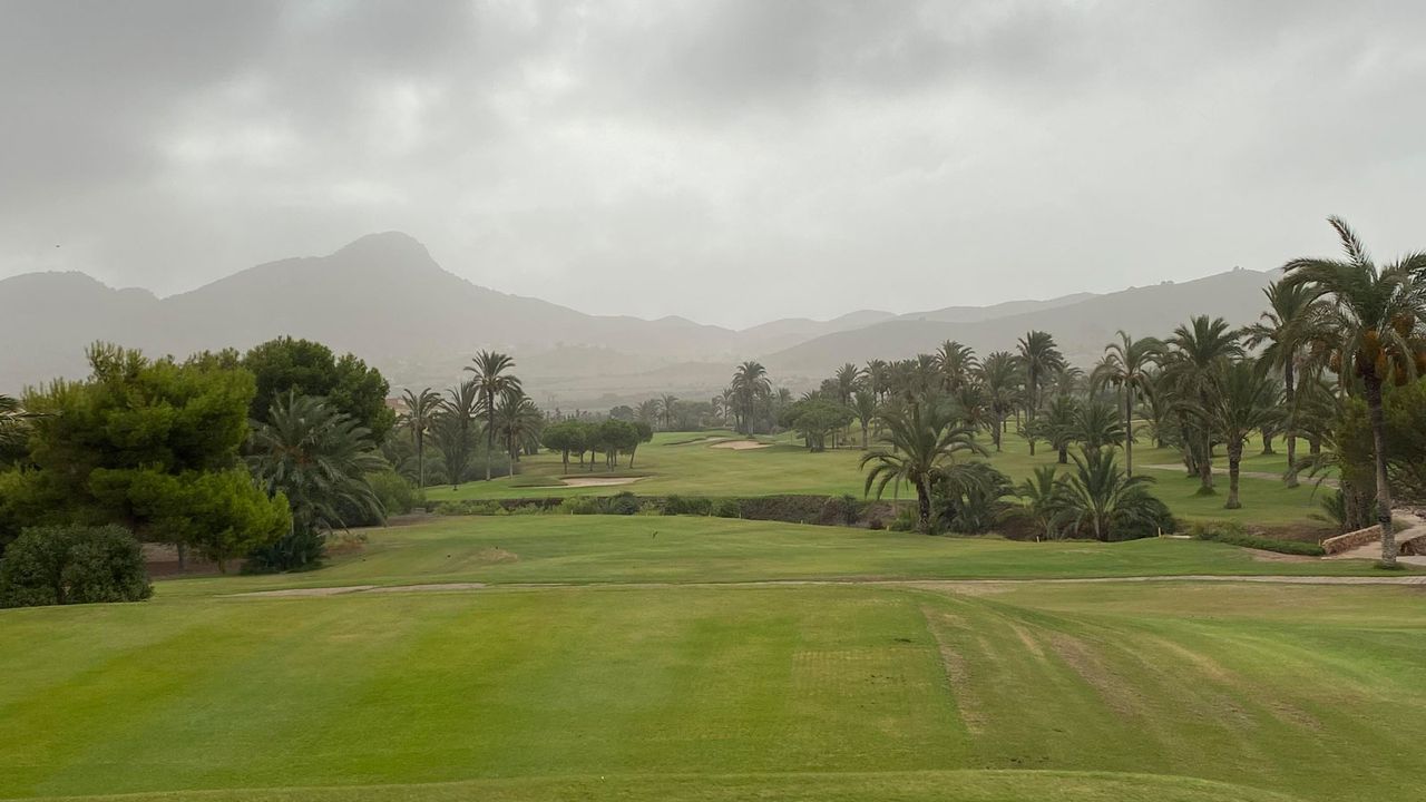 A view of the 5th hole at La Manga