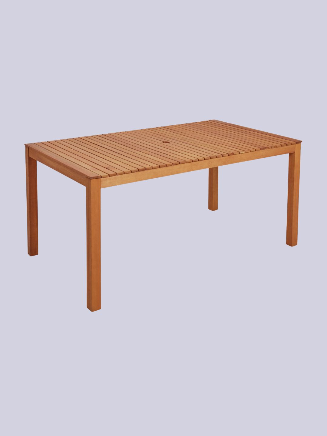 Habitat, Habitat Luana Rectangular Garden Table - Light Wood