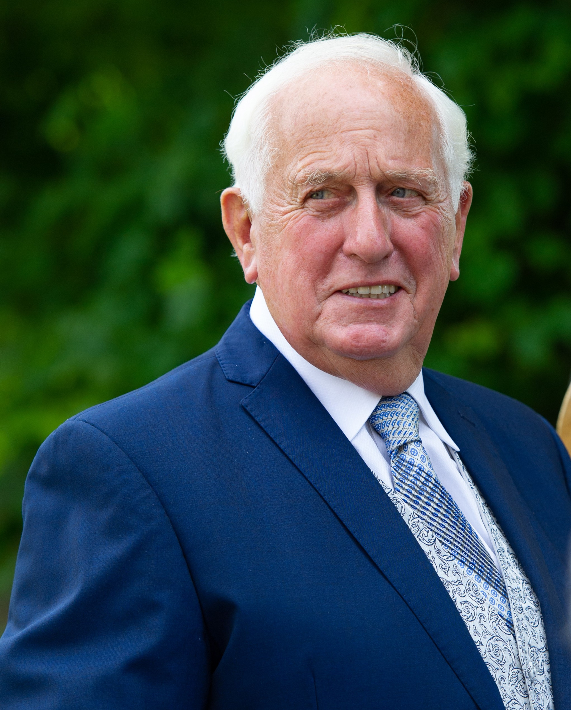 Pictured equestrian supporter John Burbidge.
