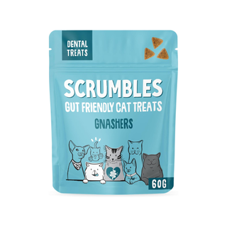 Scrumbles Gnashers: Cat Dental Treats, one of the best cat treats