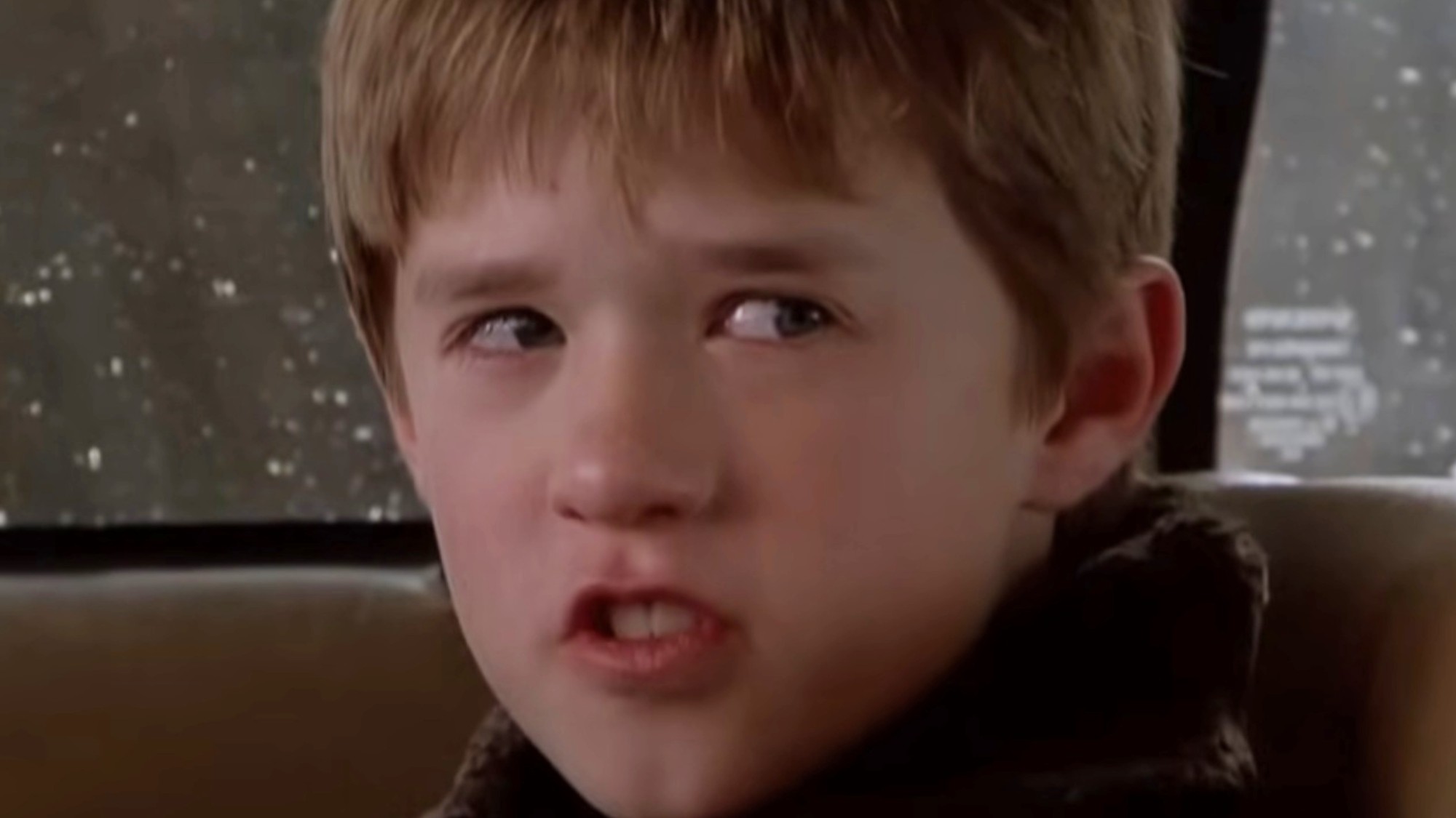 Haley Joel Osment seeing dead people in The Sixth Sense