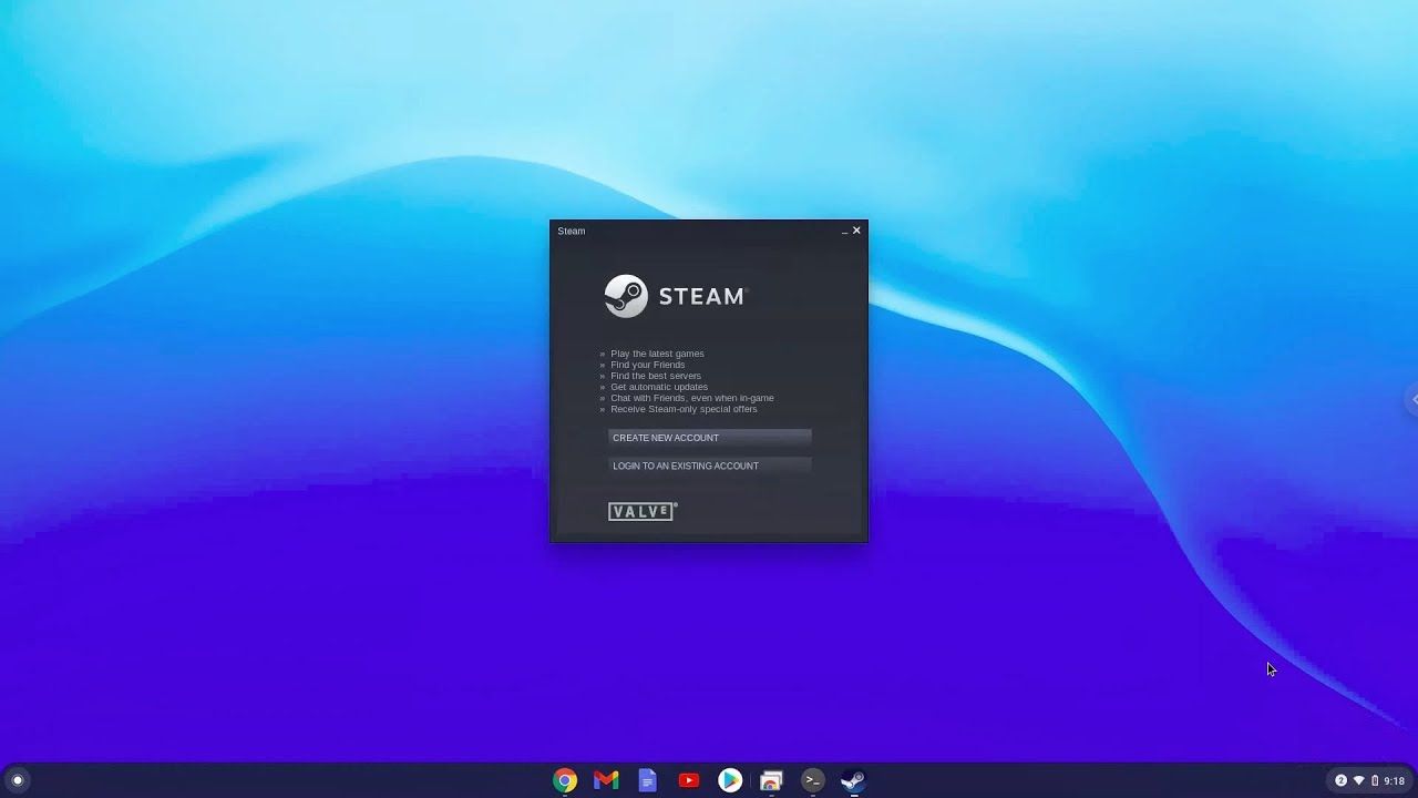 Steam for ChromeOS