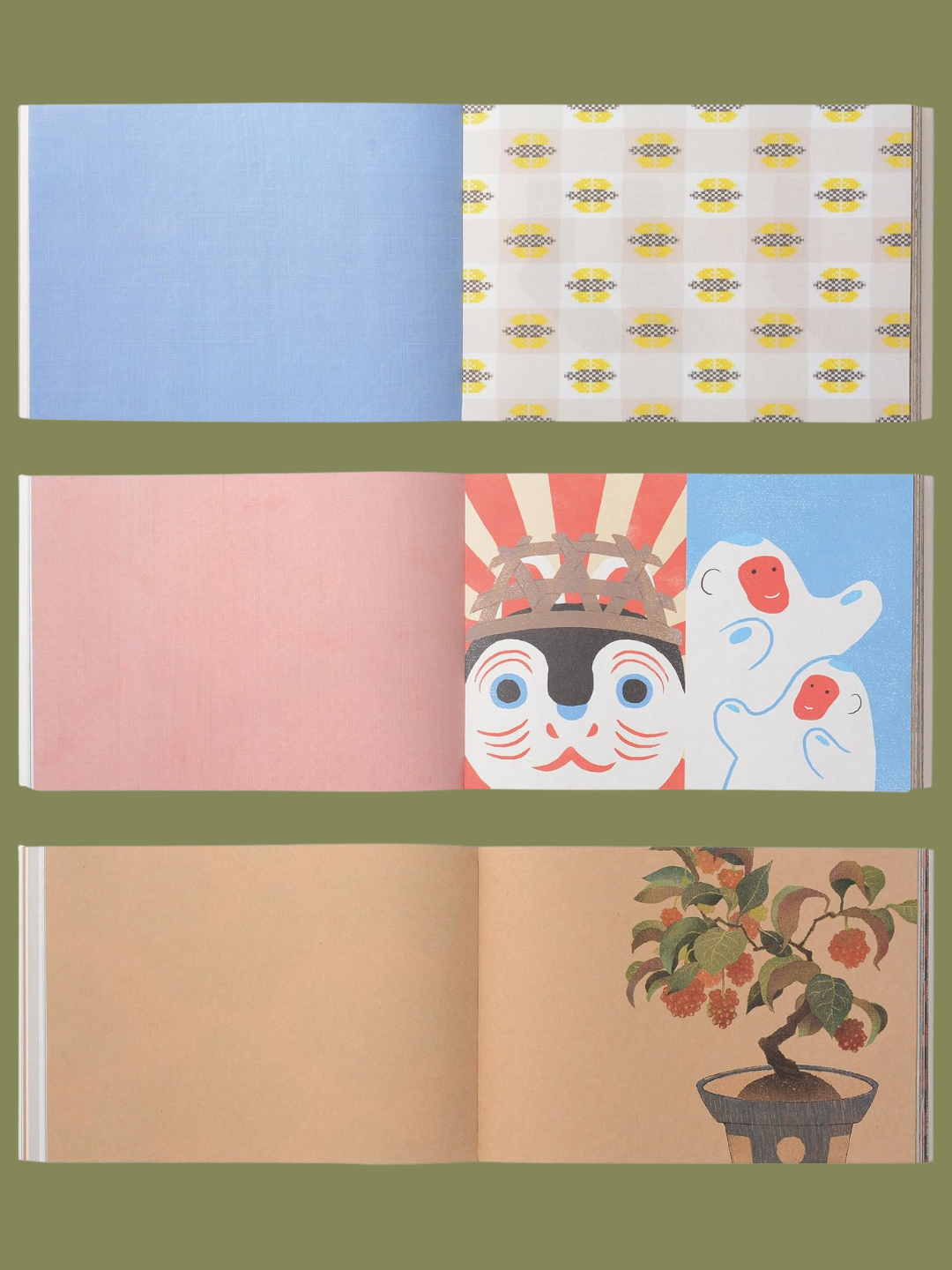 A book of Japanese crafting papers from Nakagawa