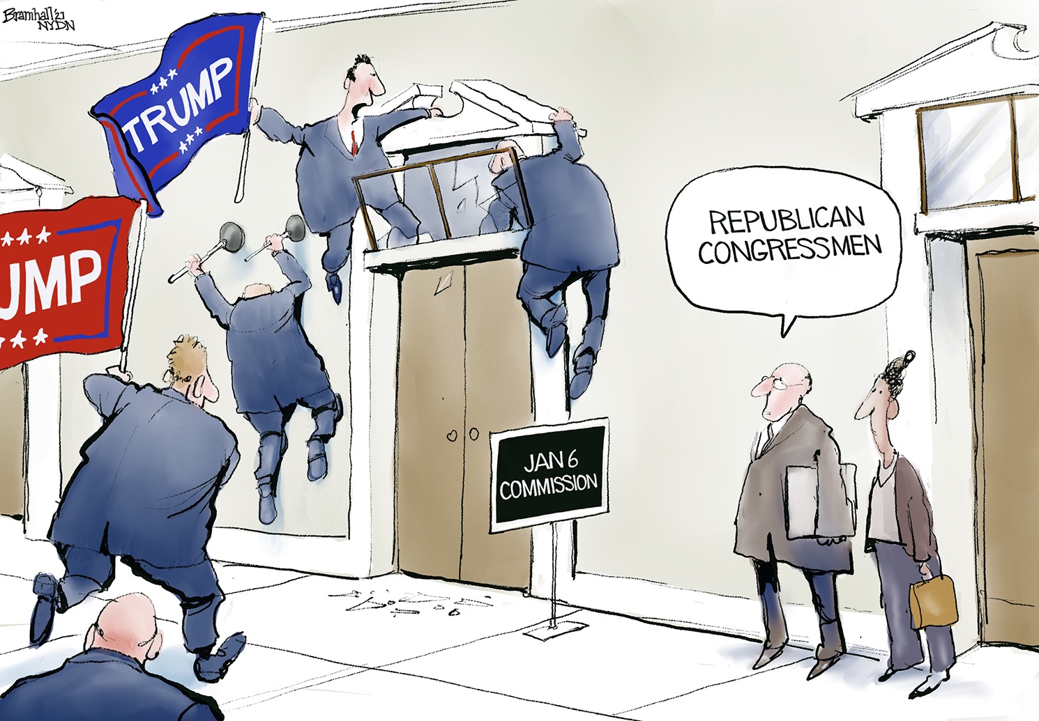 5 brutally funny cartoons about the Jan. 6 commission fight | The Week