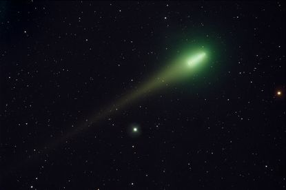 Green comet.