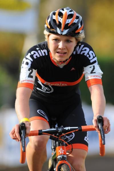 Sanne van Paassen (Brainwash) rides to victory.