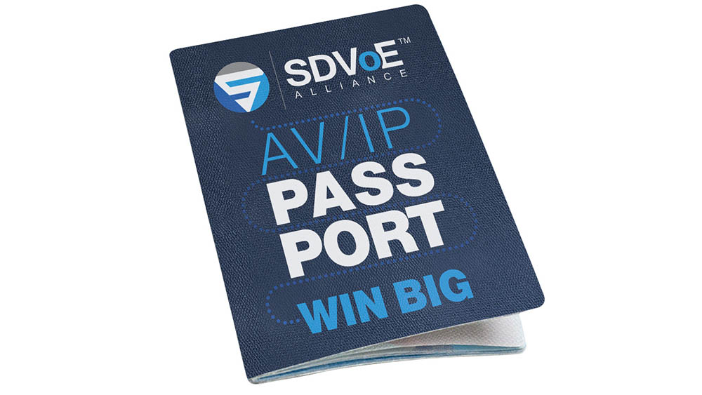 SDVoE Alliance Sponsors AV/IP Passport Promotion at InfoComm