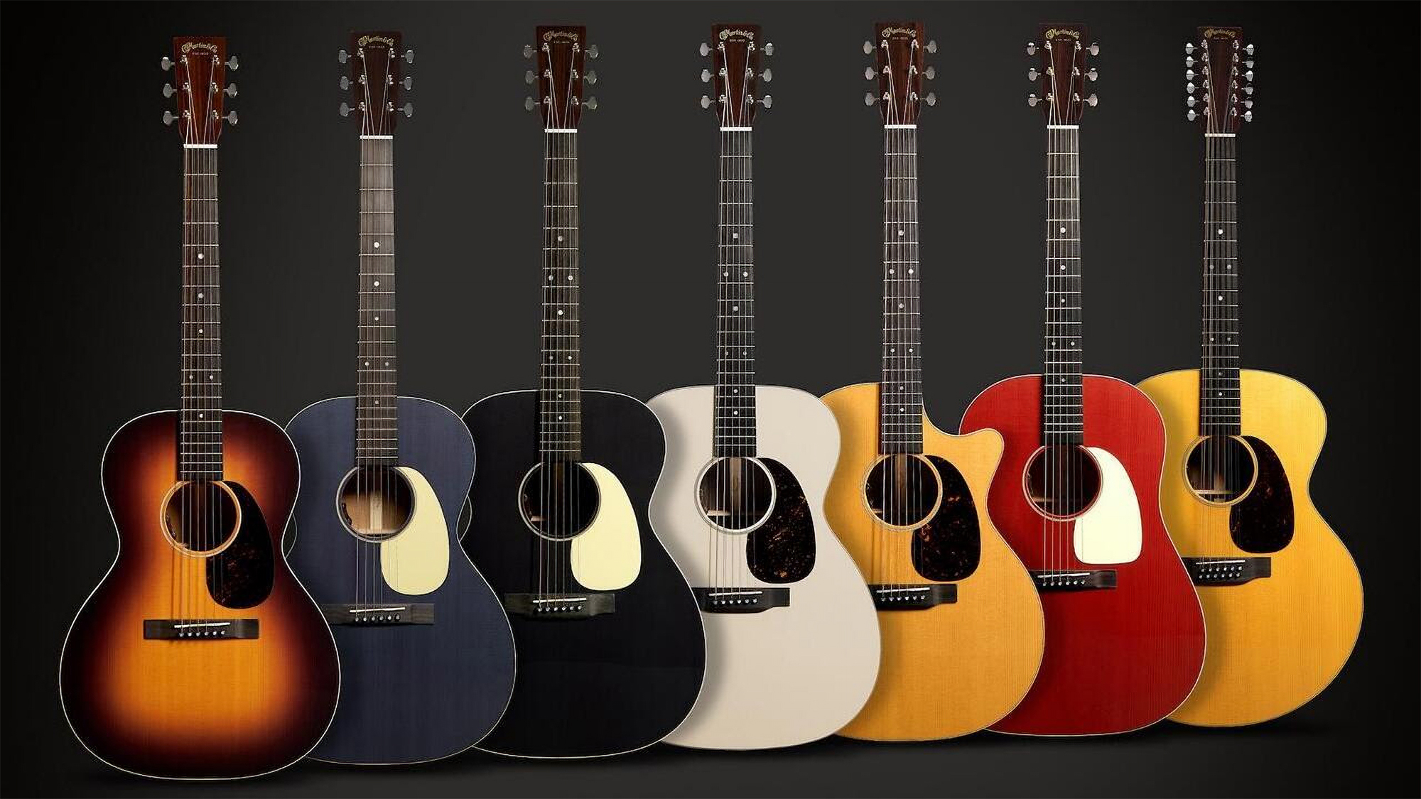 Models in Martin's 16 Series lineup