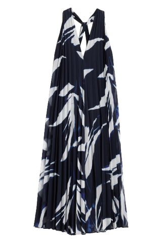 Banana Republic Odetta Pleated Maxi Dress (Was $200) 