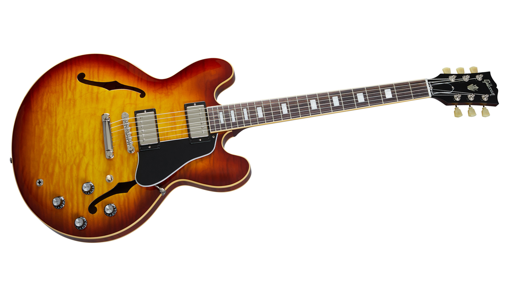 Best semi-hollow guitars: Gibson ES-335 Figured