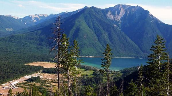 A birdseye view of the Northern Rockies during the TransRockies
