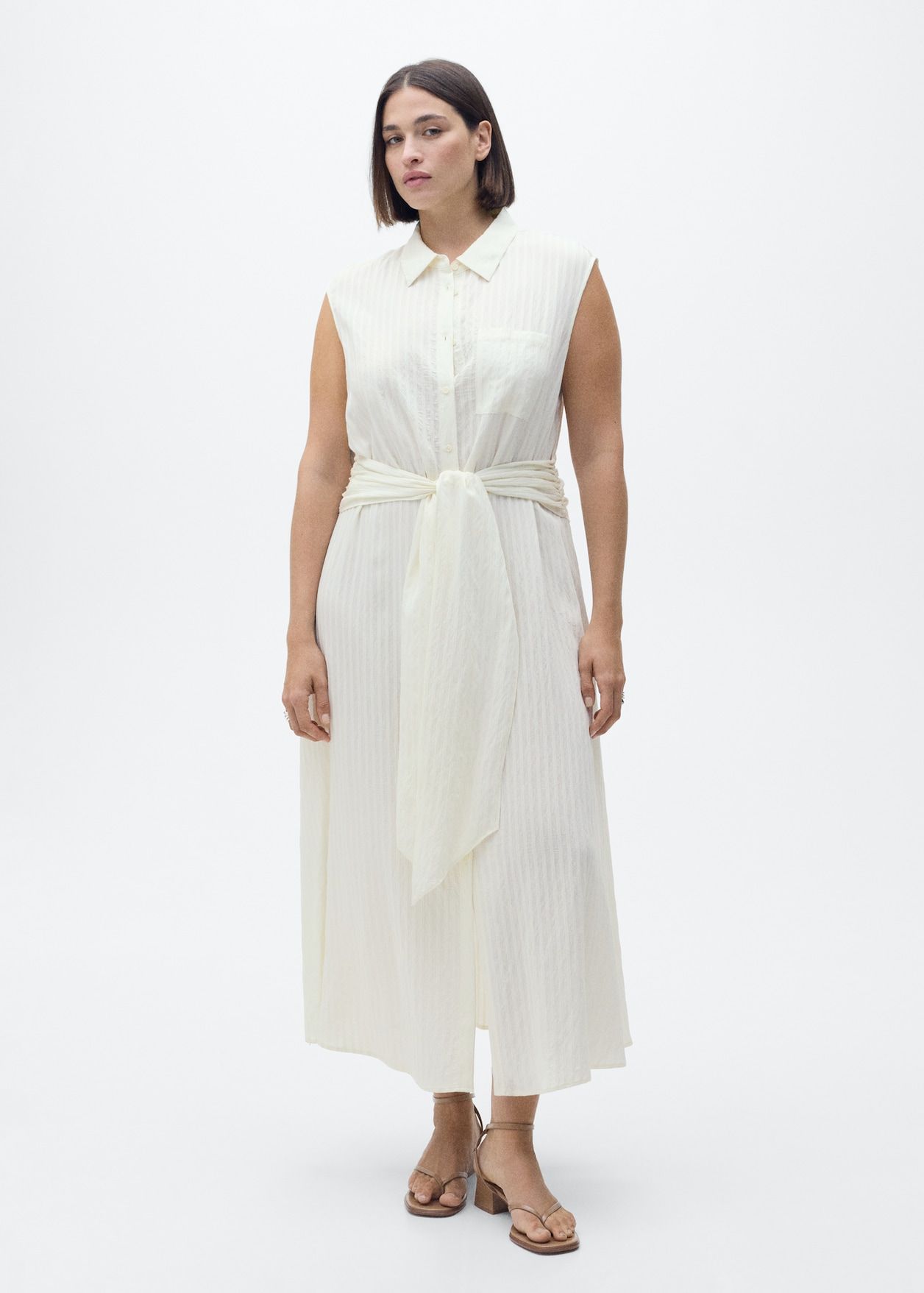 MANGO, Bow Shirt Dress - Women | Mango Usa