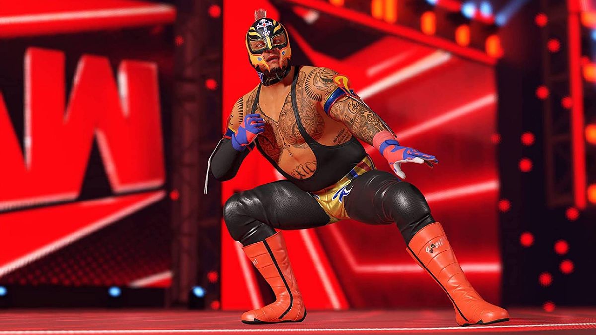 WWE 2K22 game Rey Mysterio