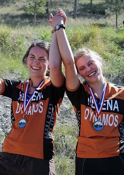 Tara Hines and Mara Menahan (both Helena Dynamos)