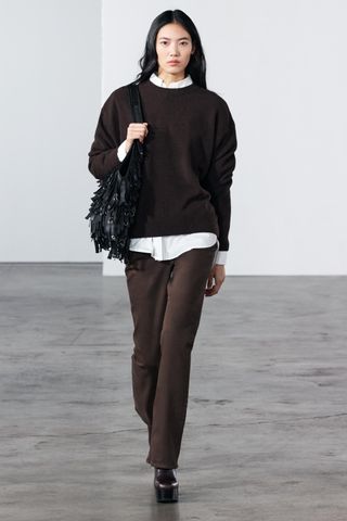 Basic Cashmere and Wool Sweater