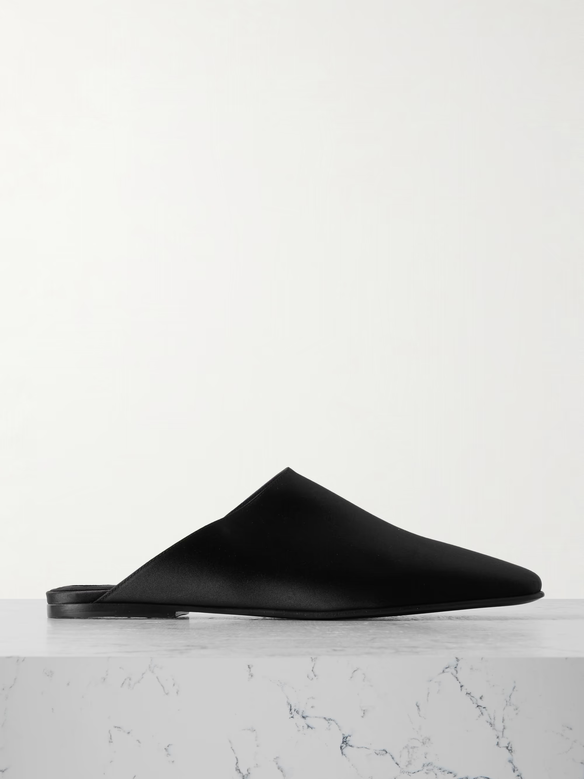 Loro Piana, Alba Satin Slippers