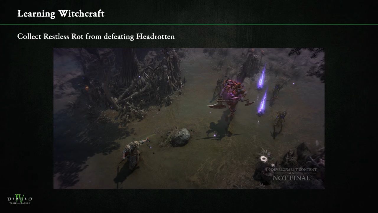Diablo 4 Season 7 witchcraft mechanic