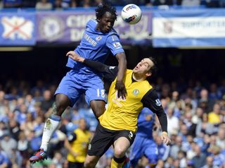 Lukaku (left) was with Chelsea from 2011 to 2014 (Rebecca Naden/PA).
