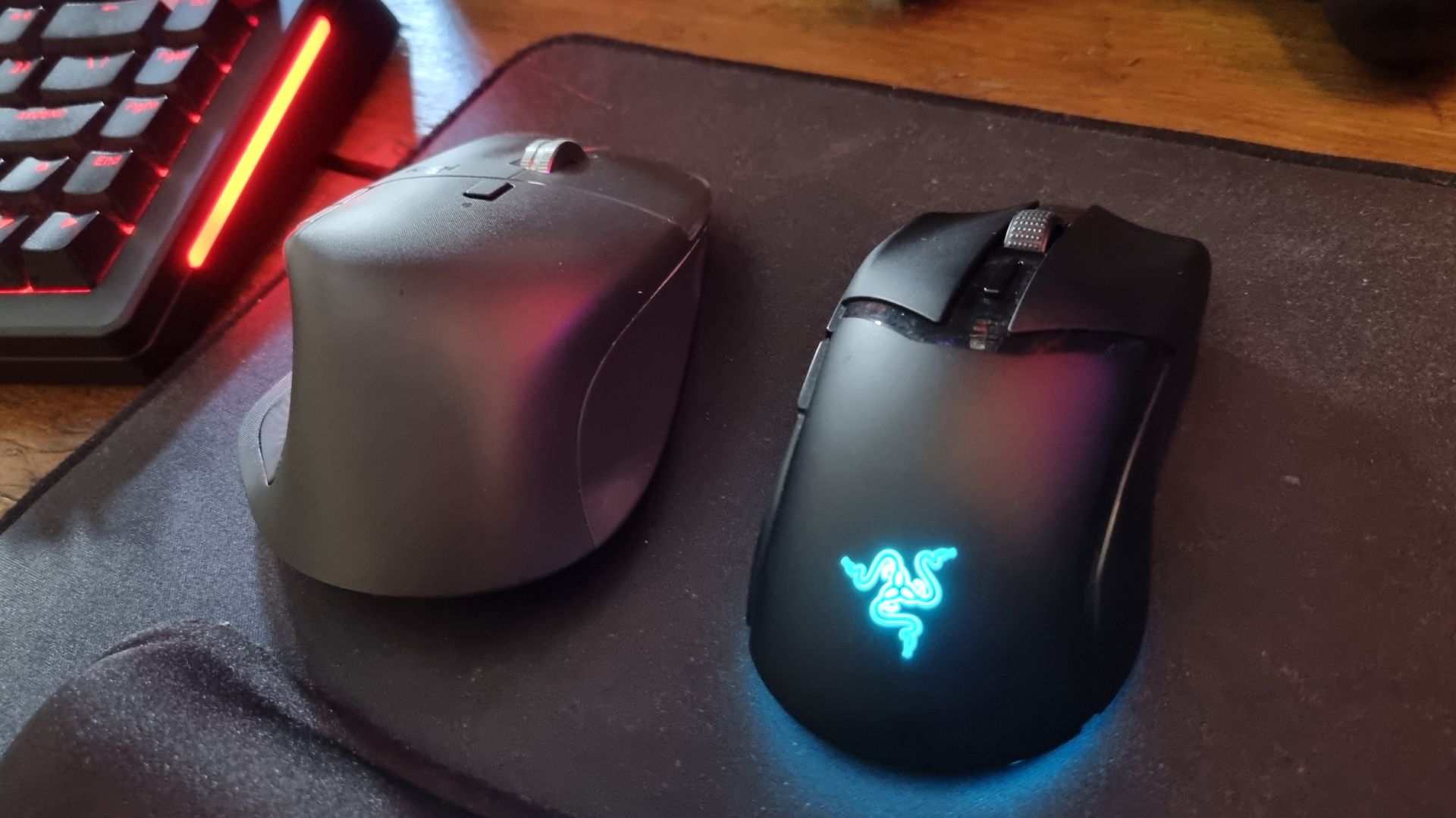 In my quest to find the perfect mouse for me, I've ended up with two completely different ones