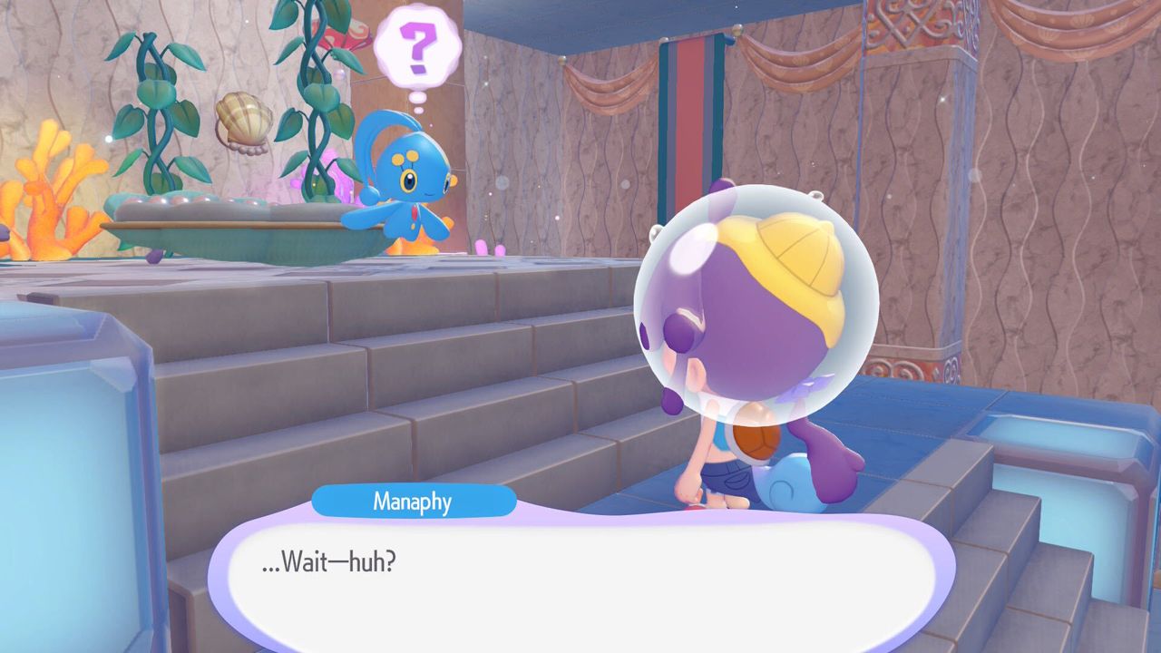 Ditto meets Manaphy in Bubbly Basin