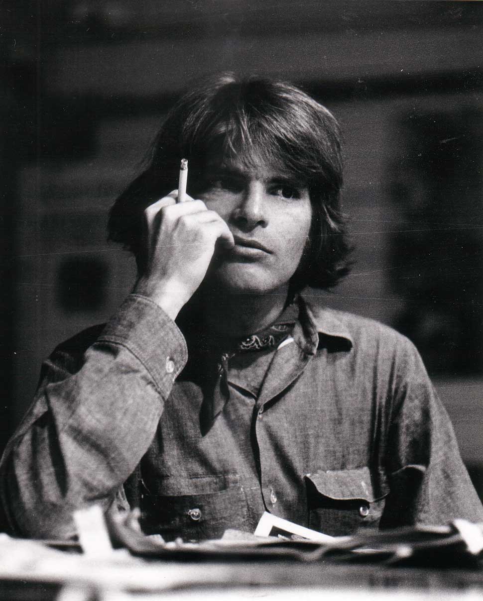 John Fogerty in the late 1960s, smoking a cigarette