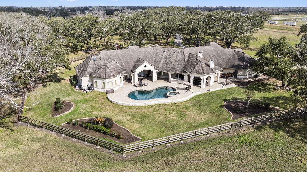 A home for sale in Angleton, Texas.