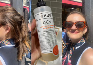 dpHUE ACV hair rinse review