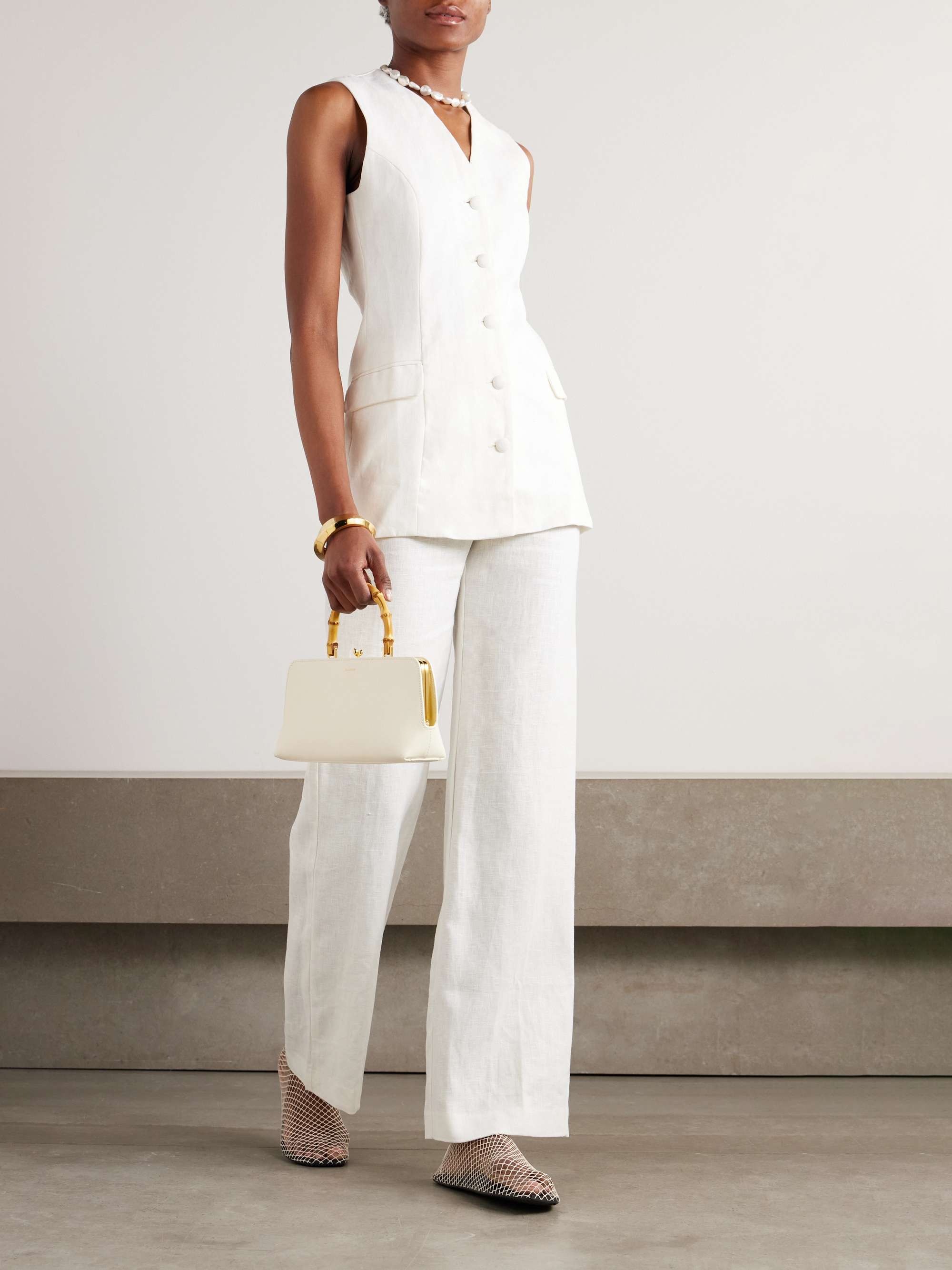 Eloise Linen Vest