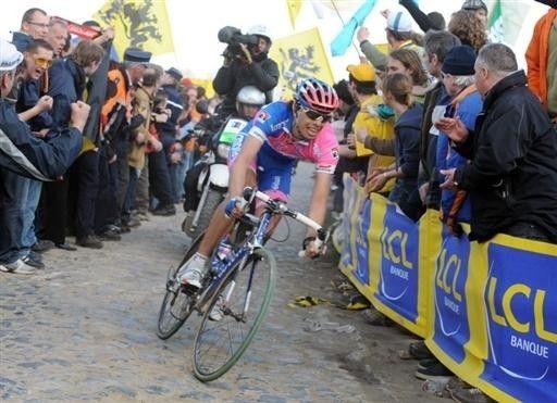 Alessandro Ballan (Lampre) had a great ride today.