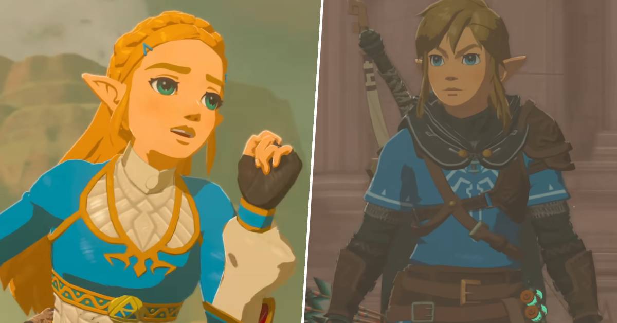 Zelda in The Legend of Zelda: Breath of the Wild/Link in The Legends of Zelda: Tears of the Kingdom