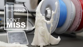 The Bambu Lab A1 Mini miniature wizard we produced during our review process
