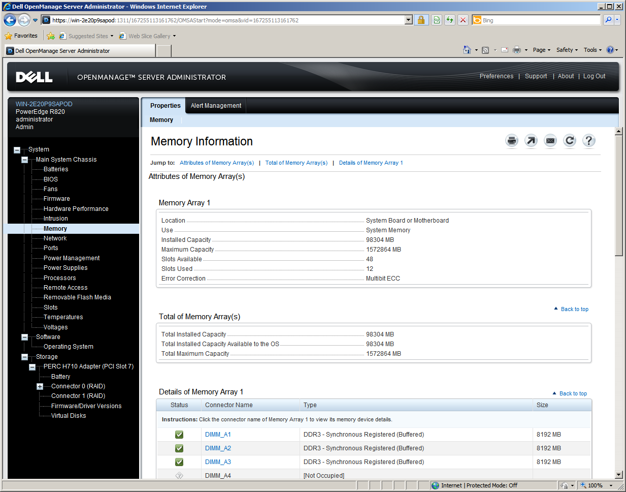 Dell PowerEdge R820