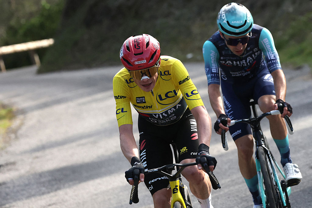 Paris-Nice stage 8 LIVE - Jonas Vingegaard and Lenny Martinez ride away togegher on the final climb