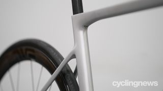Ventum NS1 detail showing seatpost adjustment