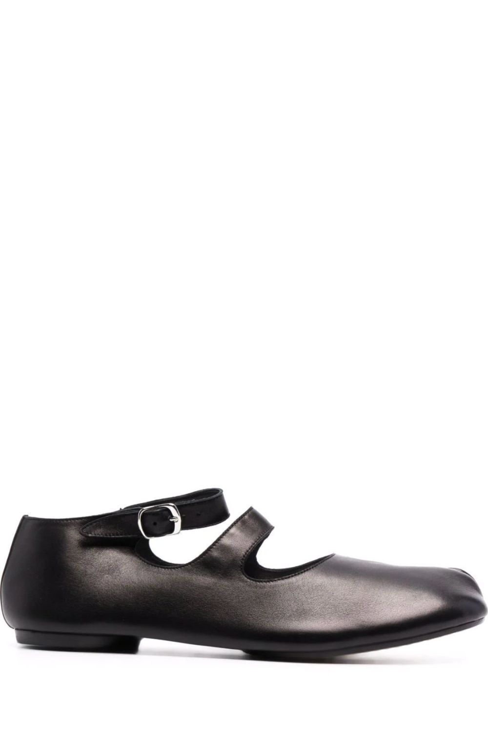 best ballet pumps: Maison Margiela Tabi ankle-strap ballerina shoes