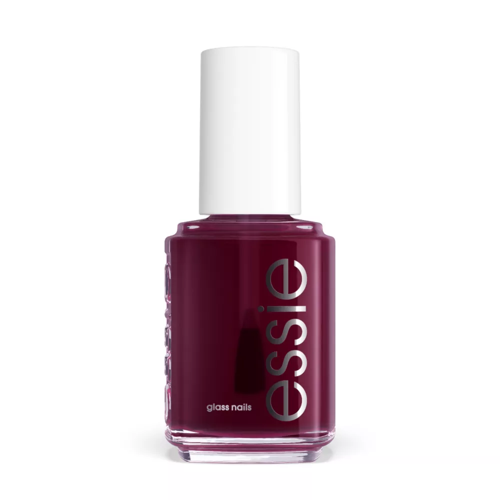 Essie Glass Nails Half Full, Deep Purple Nail Polish, Sheer Finish, 13.5ml