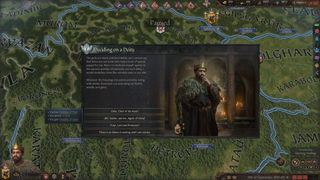 Picking a Norse god in Crusader Kings 3