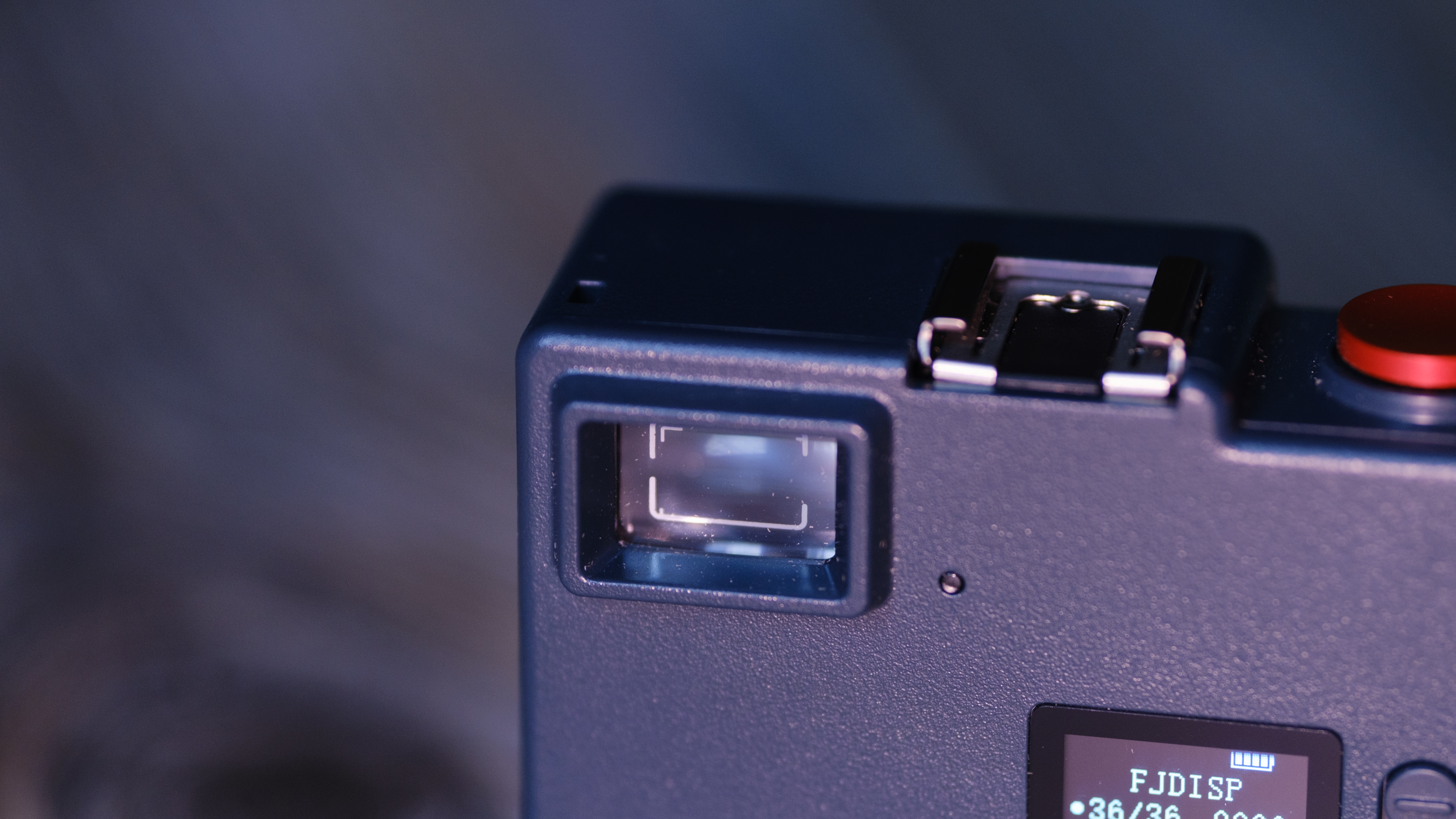 The Rewindpix on a wood background