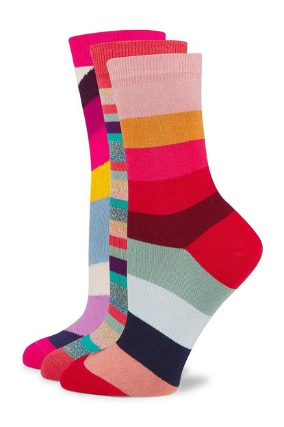 Paul Smith Three-Pack Striped Socks