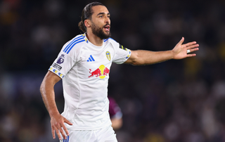 Dominic Calvert-Lewin of Leeds United during the Premier League match between Leeds United and Burnley at Elland Road on May 1, 2026 in Leeds, United Kingdom. 