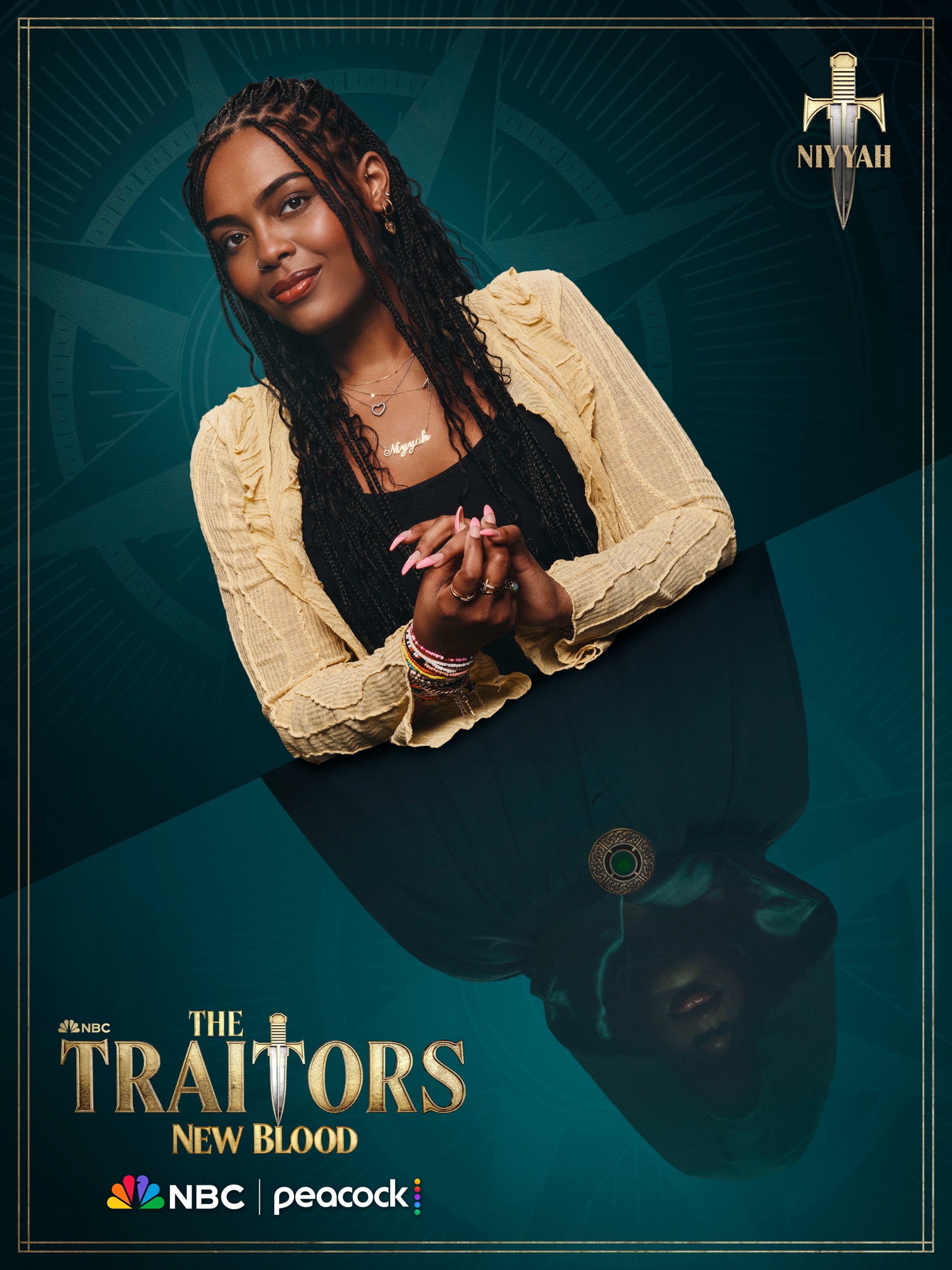 The cast portrait for Niyyah Hayes from NBC's 'The Traitors: New Blood.'