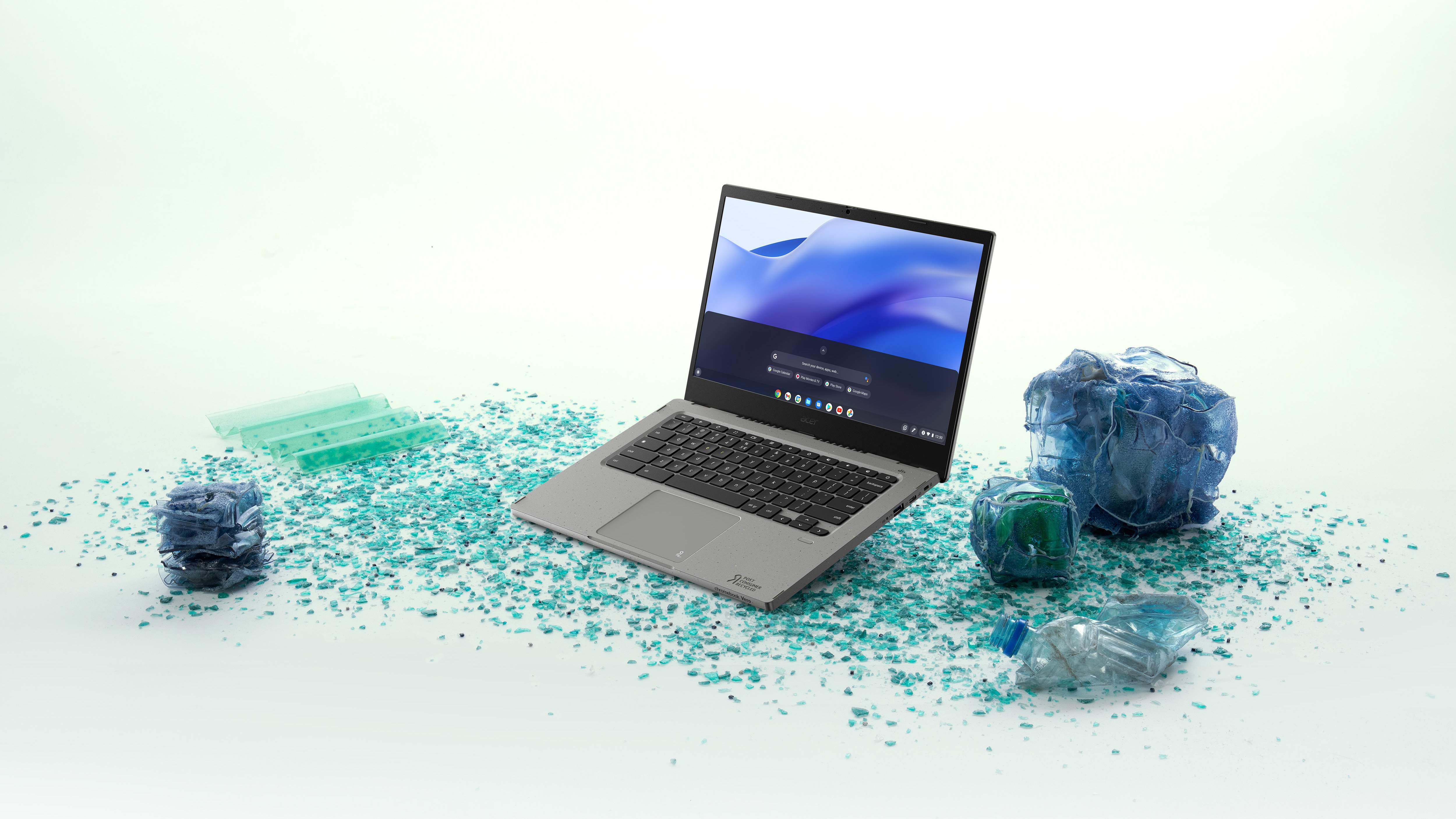 Acer Chromebook Vero 514 recycled plastics render lifestyle