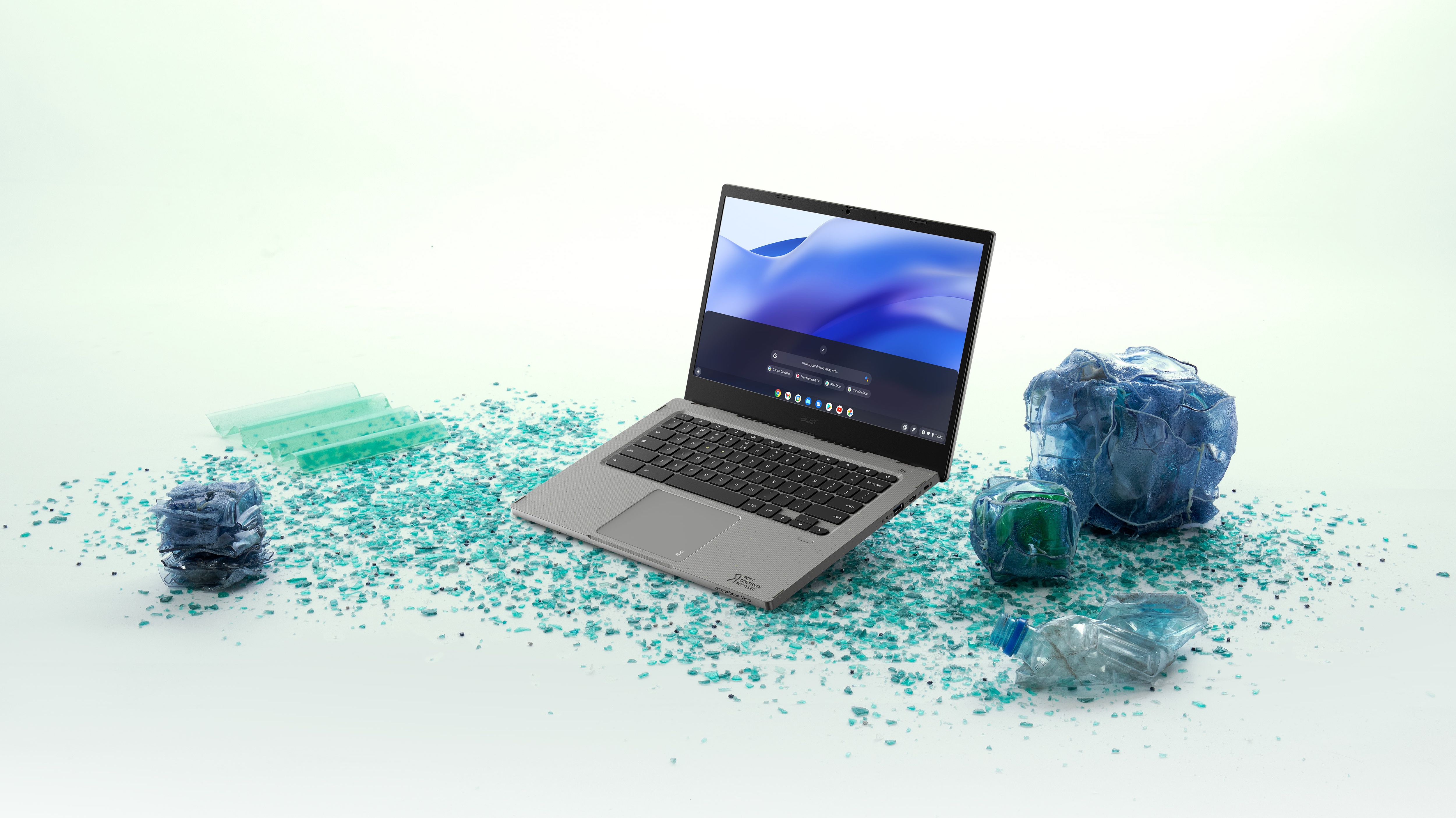 Acer Chromebook Vero 514 geri dönüştürülmüş plastik yaşam tarzını ortaya koyuyor