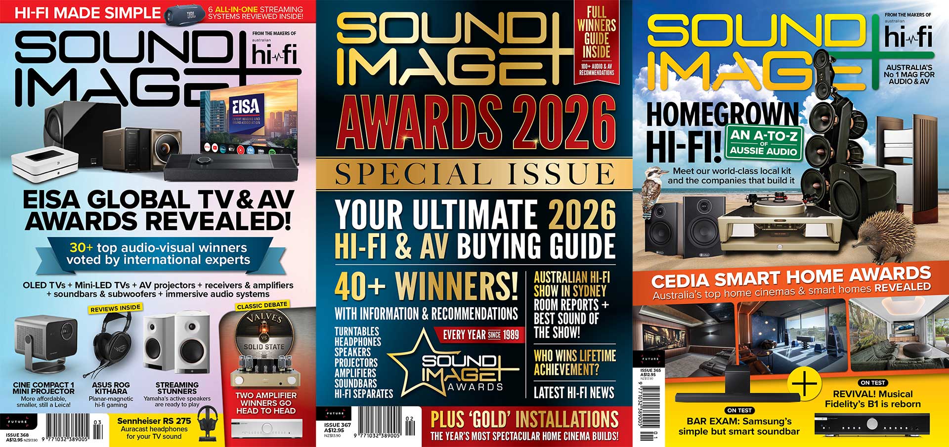 Sound+Image covers
