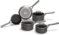25% off Ninja Foodi ZEROSTICK 5-Piece Pan Set, Hard Anodised Aluminium - WAS £199.99, NOW £149.99